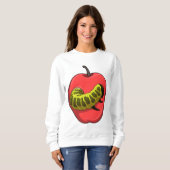 Caterpilaar met Apple Trui (Voorkant volledig)