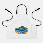 Caterpilaar met Donut Schort (Voorkant)