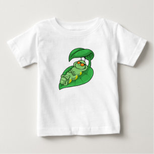 Caterpilaar met leder