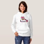 Caterpilaar met lint hoodie (Voorkant volledig)