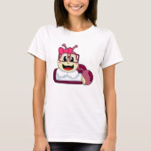 Caterpilaar met lint t-shirt (Voorkant)