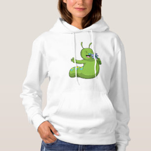 Caterpilaar met ventilator hoodie