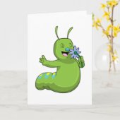Caterpilaar met ventilator kaart (Gele Bloem)