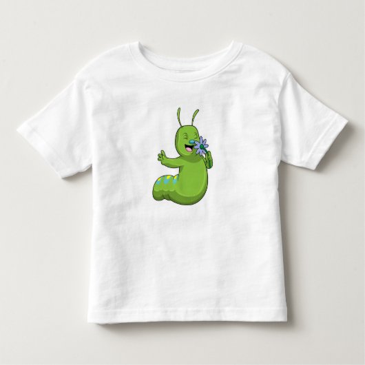 Caterpilaar met ventilator kinder shirts (Voorkant)