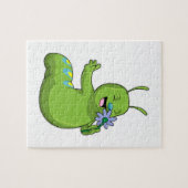 Caterpilaar met ventilator legpuzzel (Horizontaal)