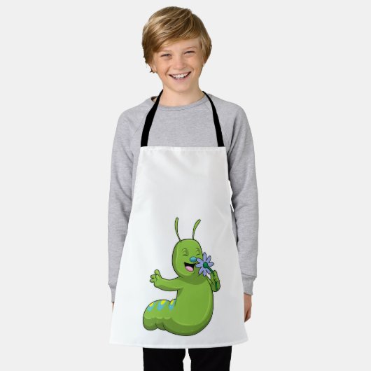 Caterpilaar met ventilator schort (Gedragen)