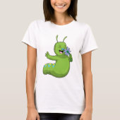 Caterpilaar met ventilator t-shirt (Voorkant)