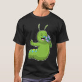 Caterpilaar met ventilator t-shirt (Voorkant)
