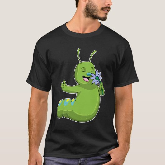 Caterpilaar met ventilator t-shirt (Voorkant)
