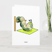 Caterpillar ABS Workout Fitness Kaart (Achterkant)