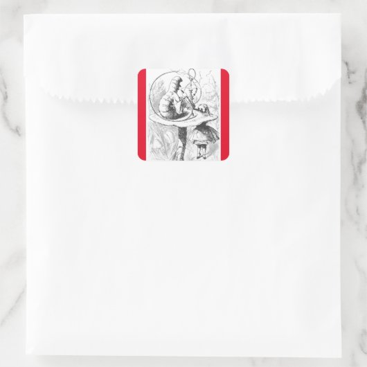 Caterpillar  Alice in Wonderland Stickers (Tas)