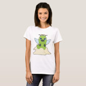 Caterpillar Angel wings T-shirt (Voorkant volledig)