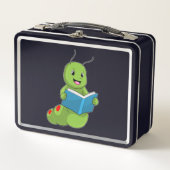 Caterpillar at Reading with Book (Voorkant)