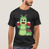 Caterpillar Boxer Bokshandschoenen Boksen T-shirt (Voorkant)