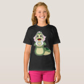 Caterpillar Bruid Hart Huwelijk T-shirt (Voorkant volledig)