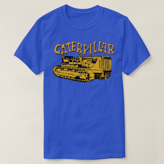 Caterpillar bulldozer t-shirt (Design voorkant)