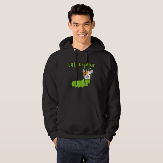 Caterpillar Cat Hoodie (Voorkant volledig)