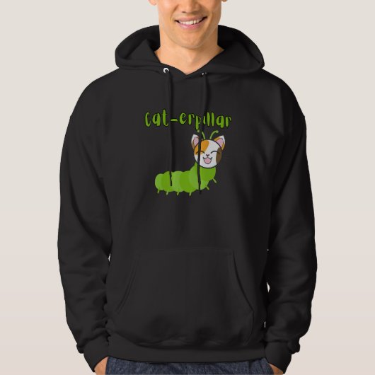 Caterpillar Cat Hoodie (Voorkant)