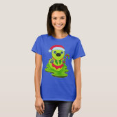 Caterpillar Christmas Candy Cane T-shirt (Voorkant volledig)