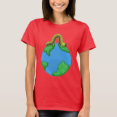 Caterpillar Earth T-shirt (Voorkant)