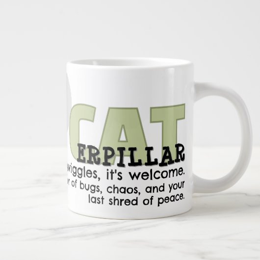 CatErpillar | It’s a Party! C. Posse Specialty Mug Grote Koffiekop (Rechts)