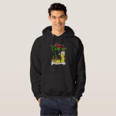 Caterpillar Kerstversiering Caterpillar Kerstmis Hoodie (Voorkant volledig)