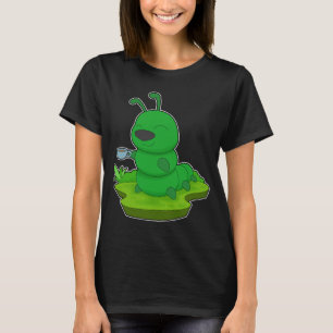 Caterpillar koffiekopje t-shirt