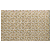 Caterpillar maximalist rustic tropical - brown stof (Yard (91,4 cm))