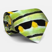 Caterpillar Pattern Design Stropdas (Opgerold)