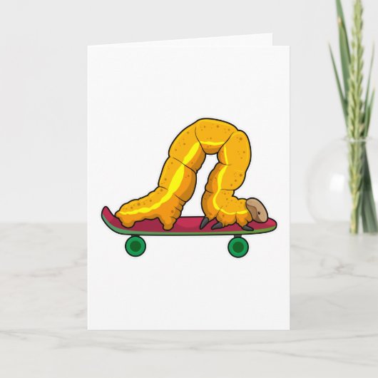 Caterpillar Skater Skateboard Kaart (Voorkant)