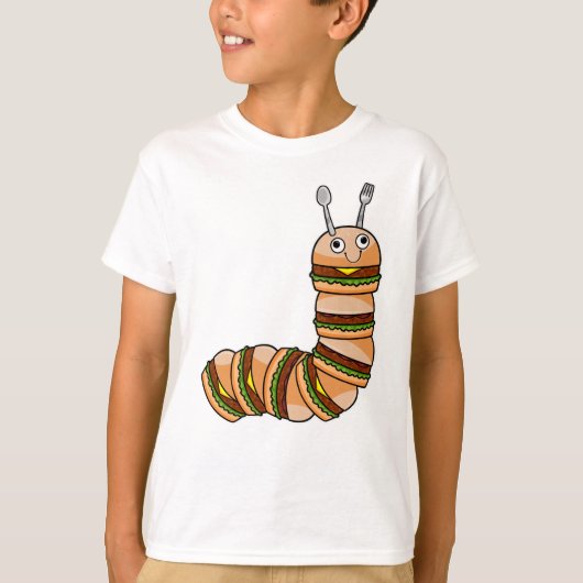 Caterstyle as Cheeseburger with Beef & Salad T-shirt (Voorkant)