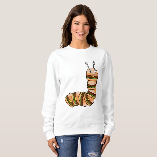 Caterstyle as Cheeseburger with Beef & Salad Trui (Voorkant volledig)