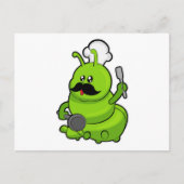 Caterstyle as Cook with Mustache Briefkaart (Voorkant)