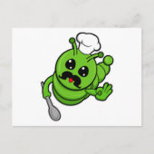 Caterstyle as Cook with Spoon Briefkaart (Voorkant)