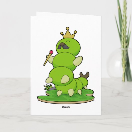 Caterstyle as King met Crown Kaart (Achterkant)