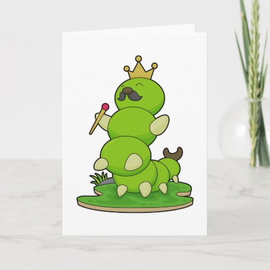 Caterstyle as King met Crown Kaart (Voorkant)