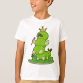 Caterstyle as King met Crown T-shirt (Voorkant)