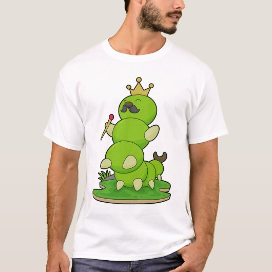 Caterstyle as King met Crown T-shirt (Voorkant)