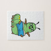 Caterstyle as Nerd with Book & Glasses Legpuzzel (Horizontaal)