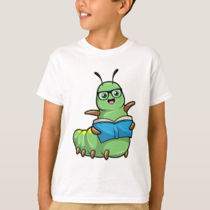 Caterstyle as Nerd with Book & Glasses T-shirt