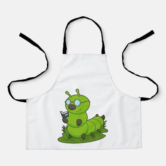 Caterstyle as Nerd with Glasses & Book Schort (Voorkant)