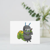 Caterstyle as Ninja with Sword Briefkaart (Staand voorkant)