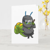 Caterstyle as Ninja with Sword Kaart (Gele Bloem)