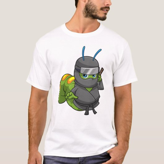 Caterstyle as Ninja with Sword T-shirt (Voorkant)