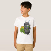 Caterstyle as Ninja with Sword T-shirt (Voorkant volledig)