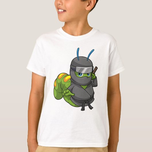 Caterstyle as Ninja with Sword T-shirt (Voorkant)