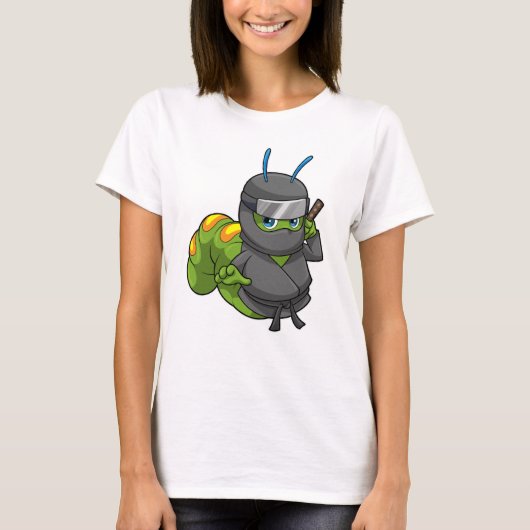 Caterstyle as Ninja with Sword T-shirt (Voorkant)