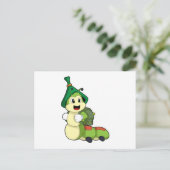 Caterstyle as Student with Backpack Briefkaart (Staand voorkant)