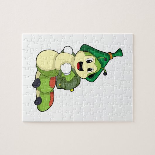 Caterstyle as Student with Backpack Legpuzzel (Horizontaal)