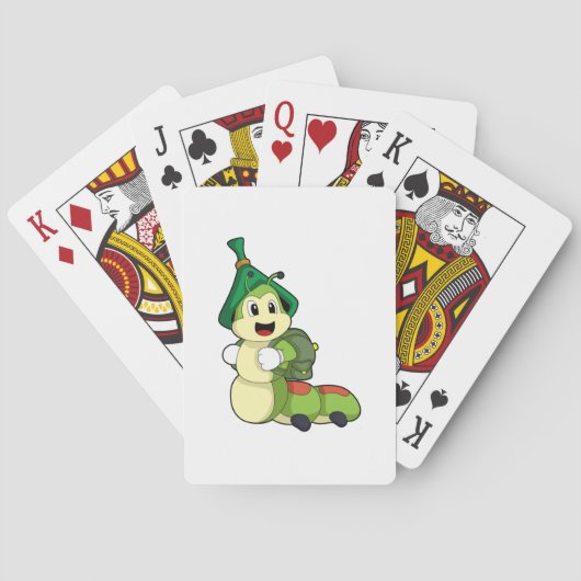 Caterstyle as Student with Backpack Pokerkaarten (Achterkant)